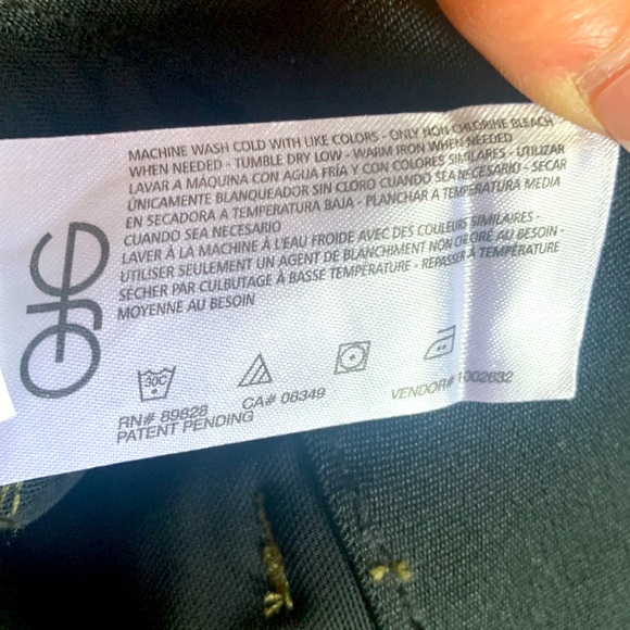 NWT🌟CODE BLEU🇺🇸Skinny🍃Camo PANTS🍃F’AB Body Sculpt Flex Fabric Size 12 - Picture 10 of 12